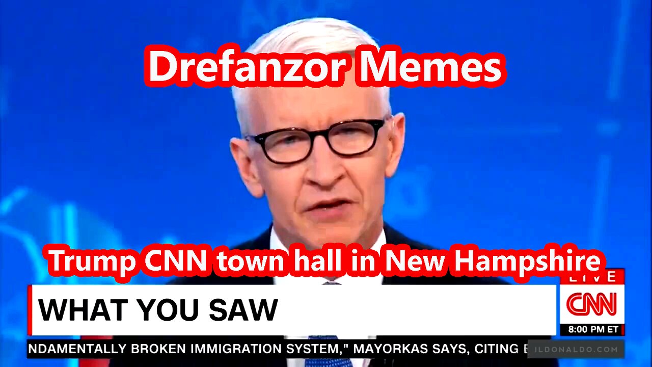 Drefanzor Memes Trump CNN town hall