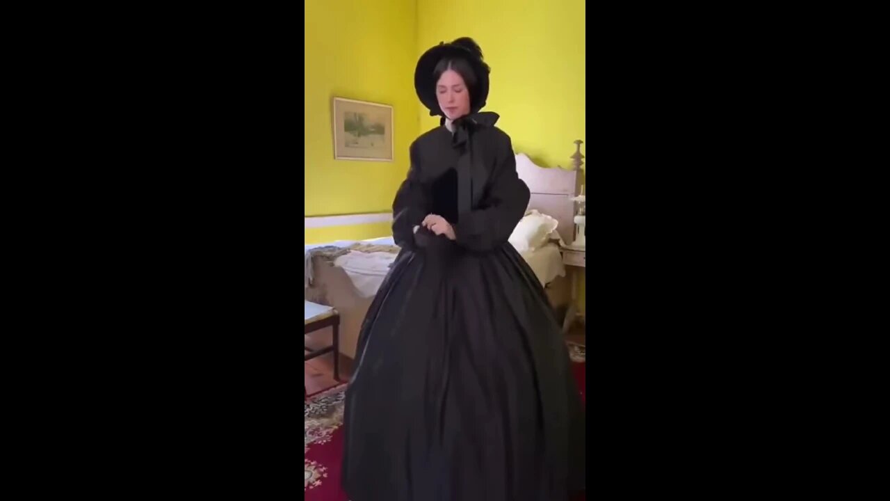 Mourning Fashion in the 1850s