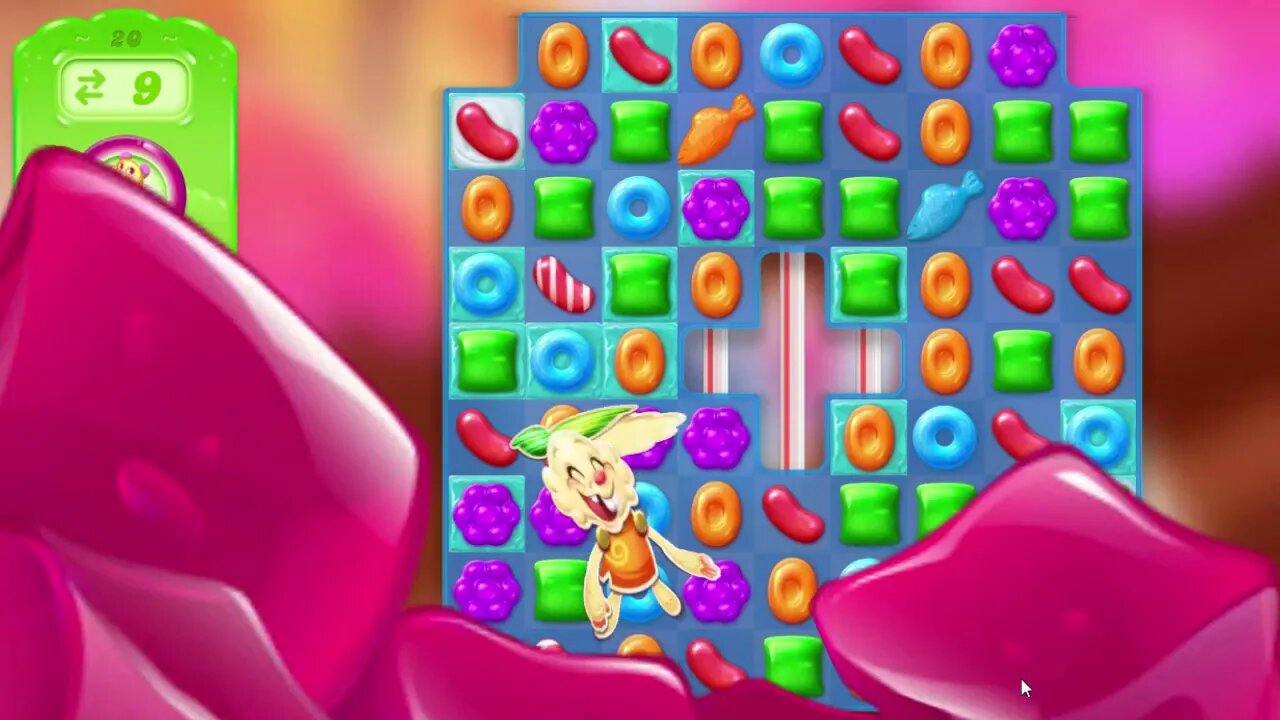 Candy Crush Jelly Saga Level 20