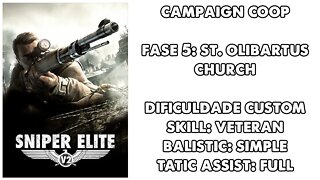 Sniper Elite V2 - Coop - Fase 5 - Dificuldade Custom