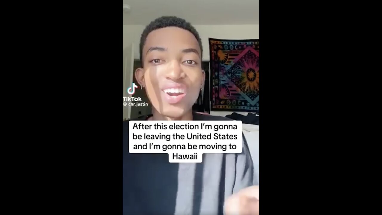 Woke Guy Claims He's Leaving America to Move to Hawaii 😂