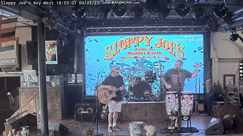 Live At Sloppy Joes Stage Cam Part 1