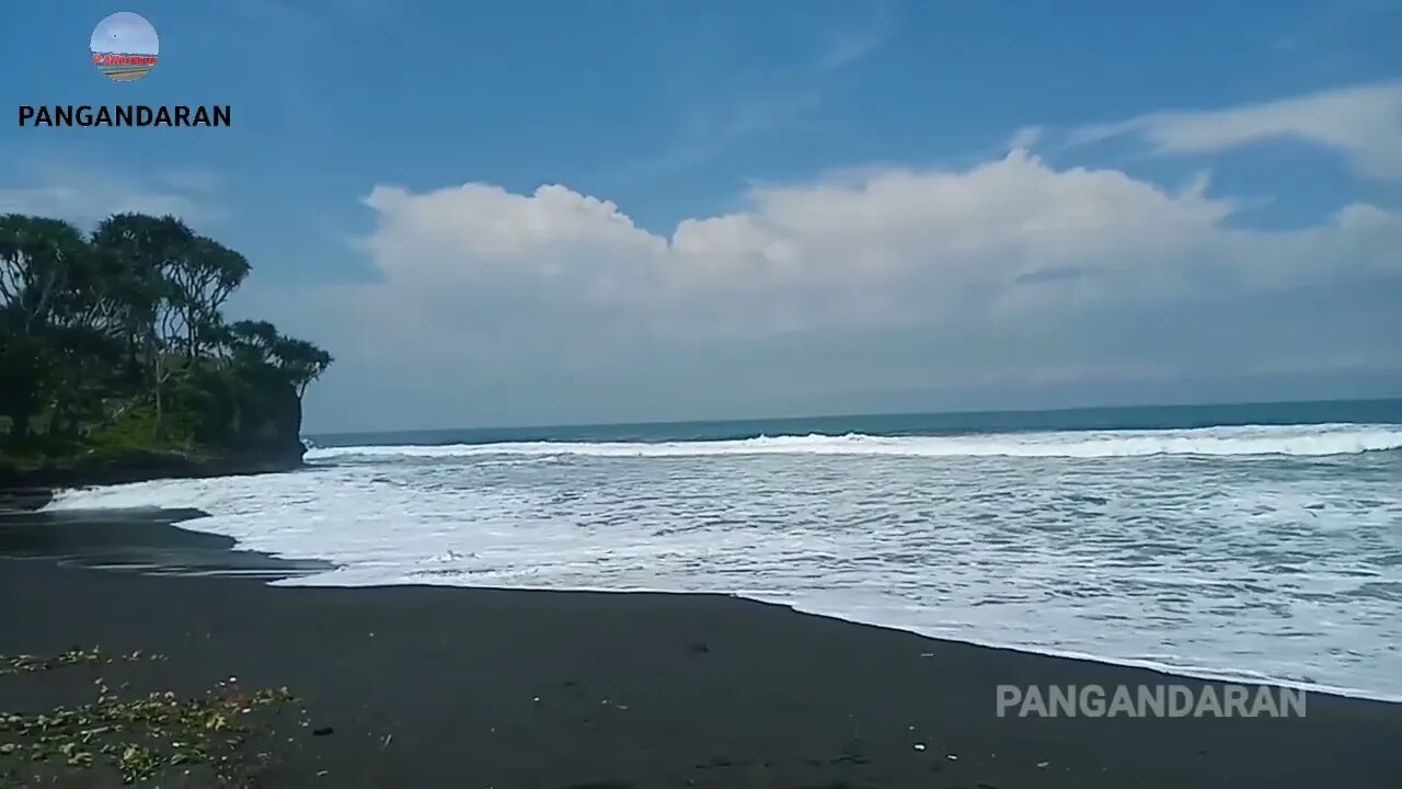 info Wisata Pantai Batu Hiu Pangandaran hari ini jum'at 20 mei 2022