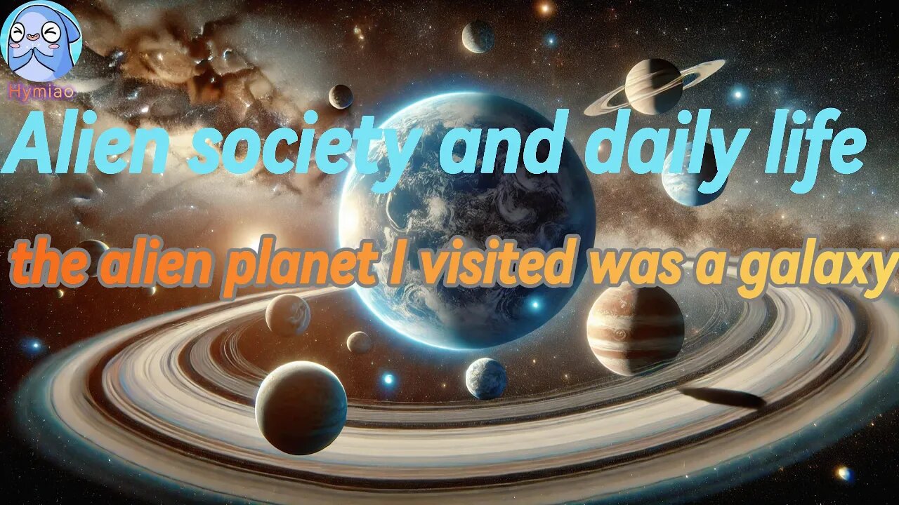 Alien society and daily life | the alien planet I visited was a galaxy