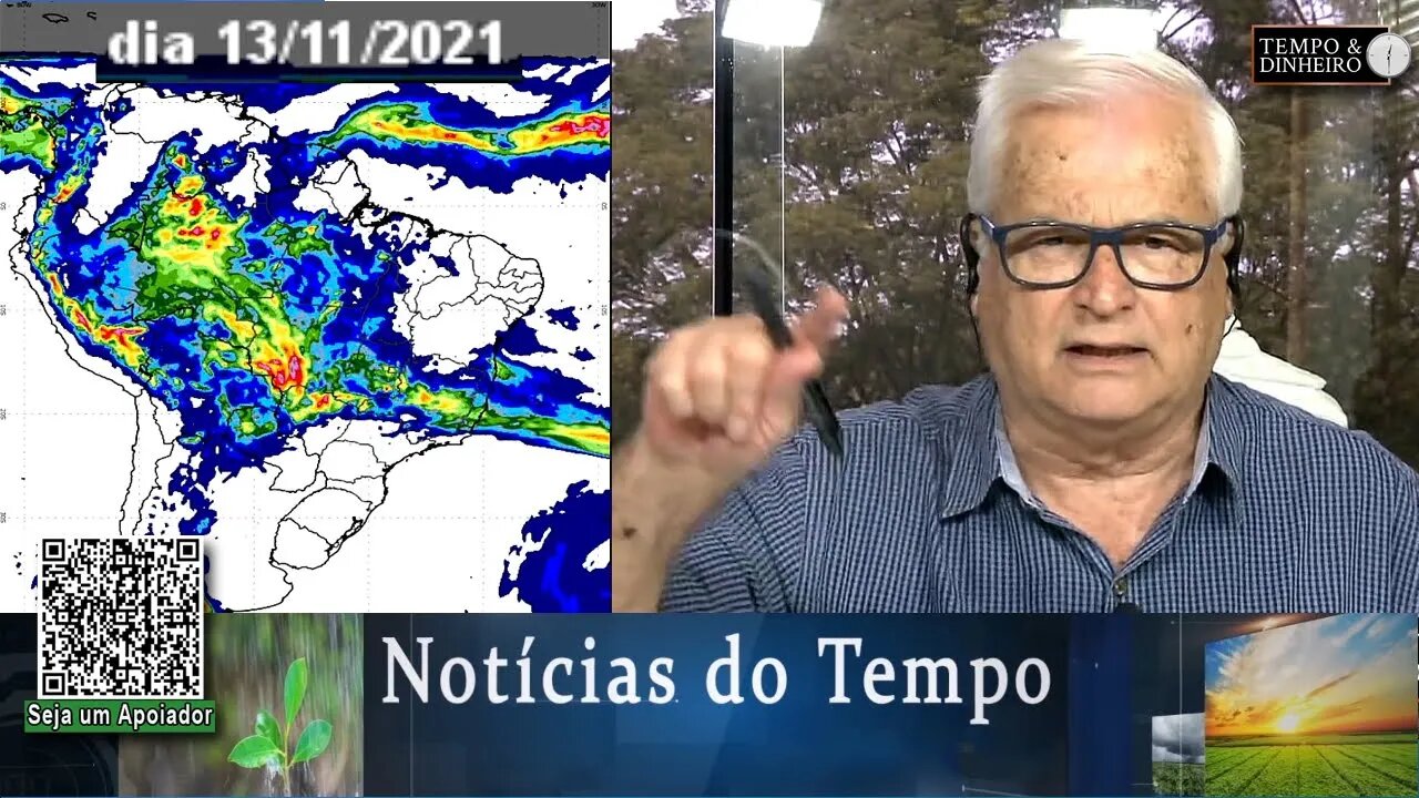 Chuvas estão no centro-norte do País..., já os produtores do Sul começam a ficar agoniados