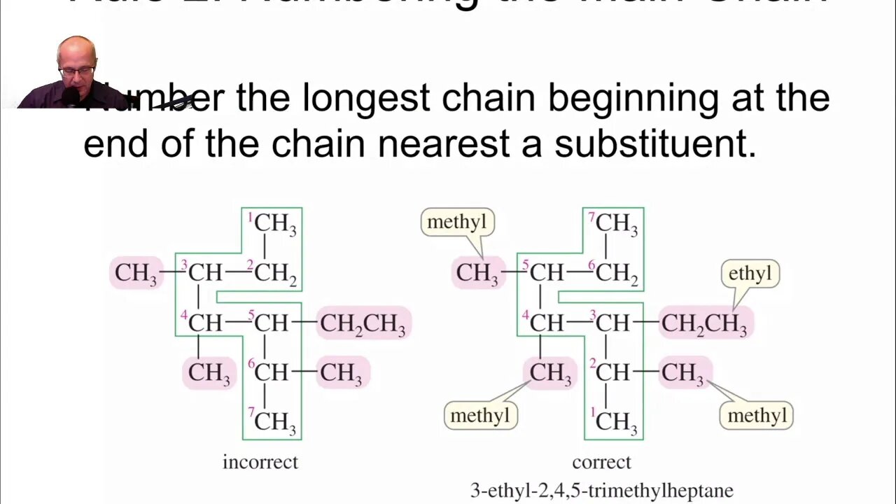 organic chemistry iupac naming