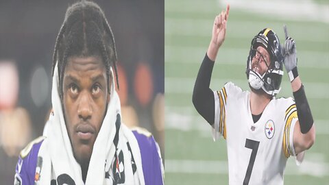 Should Ravens Be Concerned with Lamar Jackson? Big Ben Roethlisberger Continues to Struggle