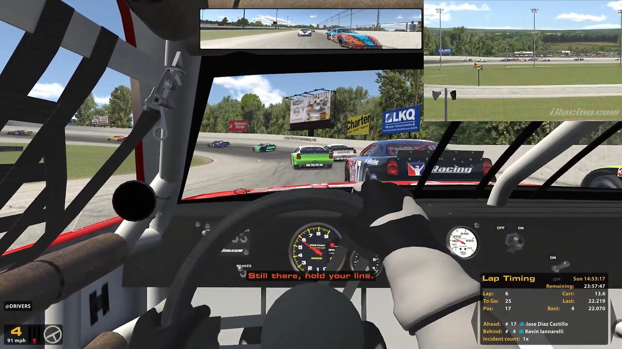 IRACING - Late Model Stock AI Racing Thompson Speedway