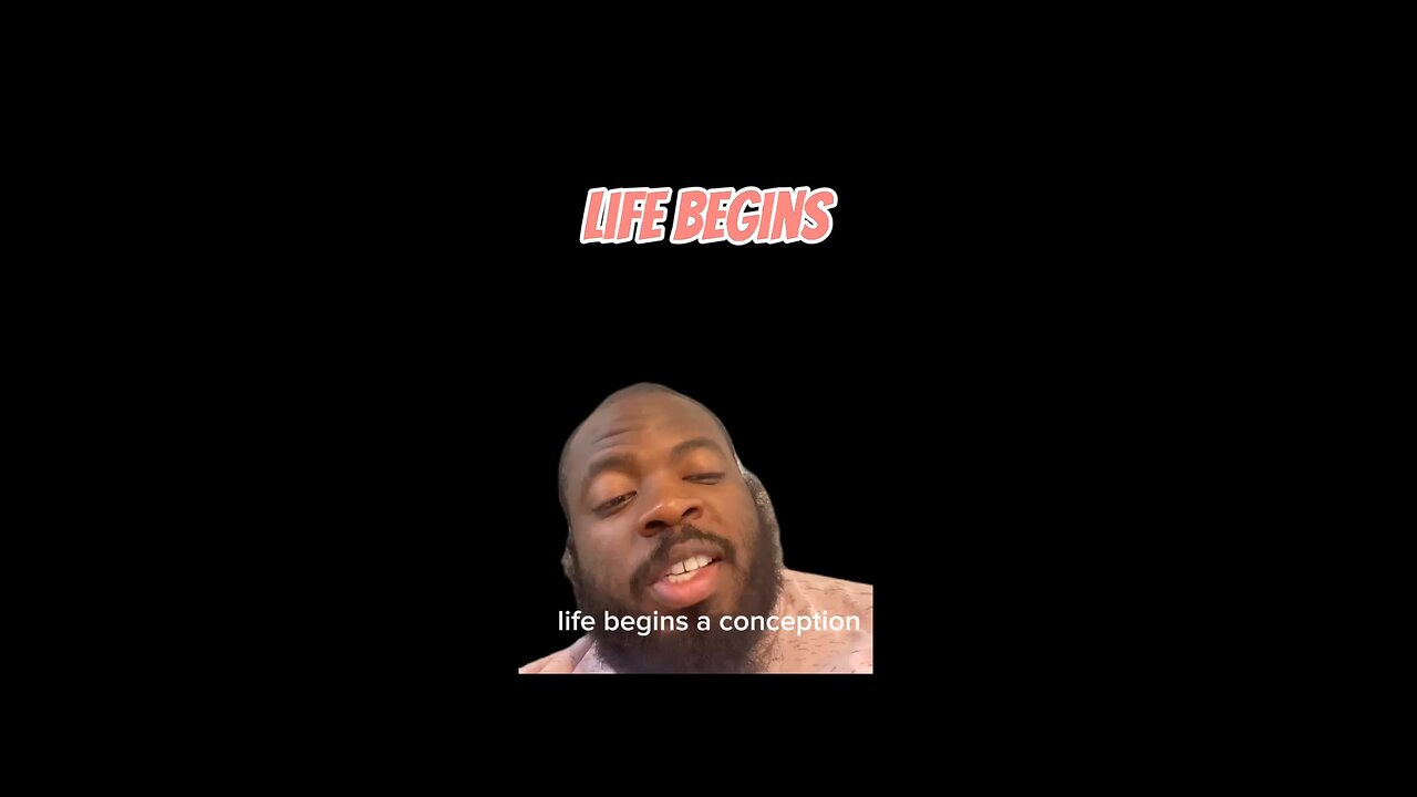 Life Begins #dayodman #life #conception #motivation #eeyayyahh