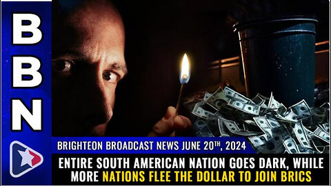 BBN, June 20, 2024 – Entire South American nation goes DARK...