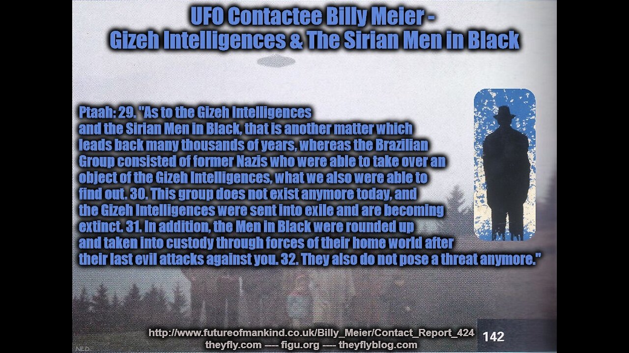 Billy Meier UFO Contact Reports - QA ET Sirians