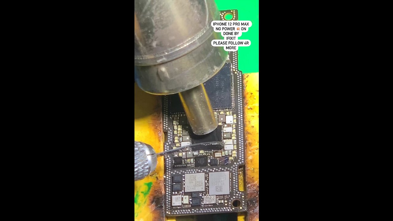 Iphone 12 pro max dead chamge pmu power ic