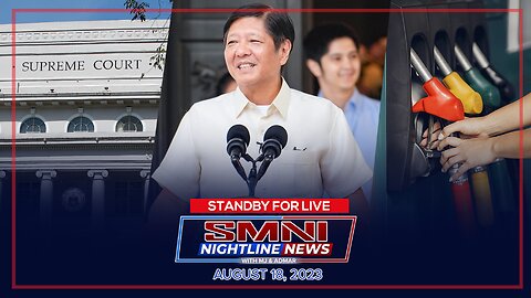 SMNI Nightline News with Admar Vilando & MJ Mondejar | August 18, 2023