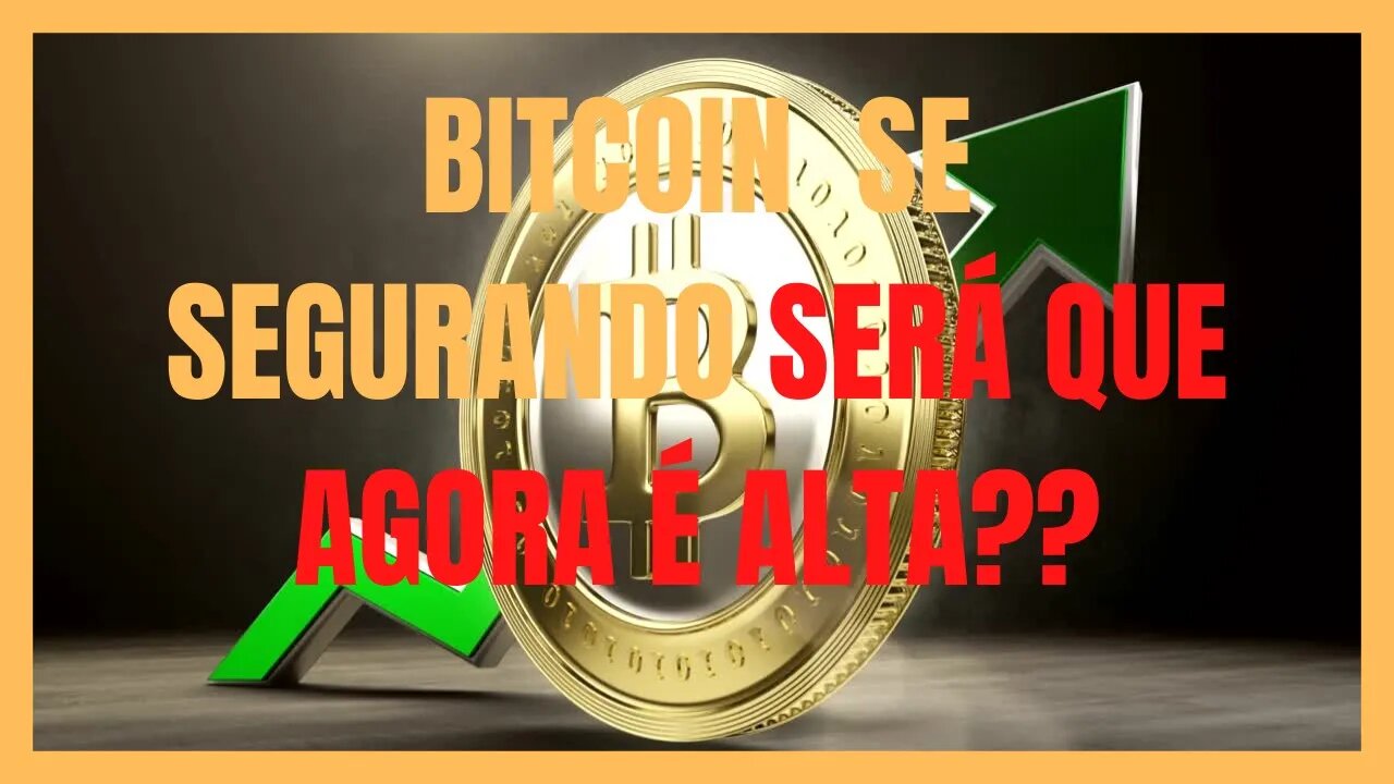 ATENÇÃO!! BITCOIN E CRIPTOMOEDAS ENSAIAM RECUPERAÇÃO, JA DA PARA ANIMAR??