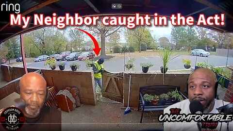 Next-door neighbor caught in the act on Ring Camera... What would you do?!?!