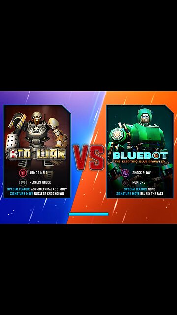 World Robot Boxing | Bio War Vs Bluebot