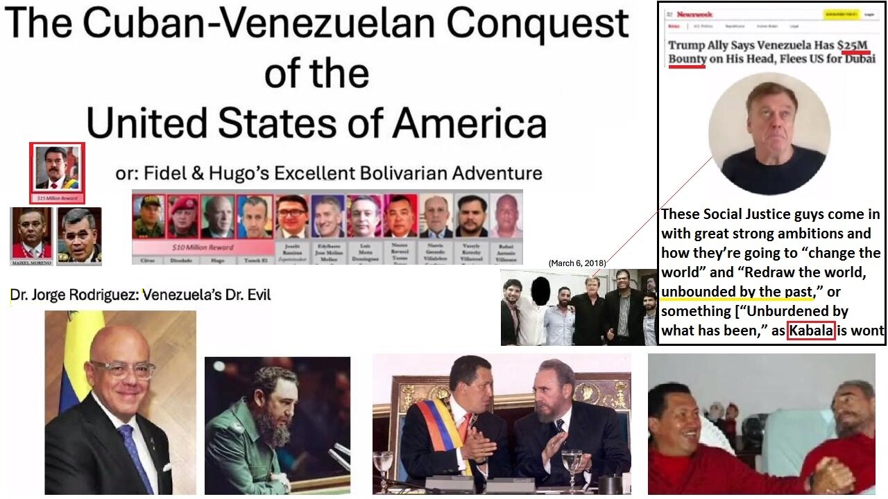 💥 BOMBSHELL! Patrick Byrne Exposes Cuban-Venezuelan Mafia's Smartmatic Election Fraud (Patrick has fled b/c of $25M Bounty on his head!) 10/23/24 Patrick Byrne: How Cuba & Venezuela Conquered the USA