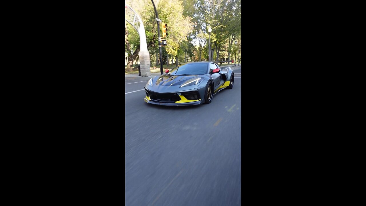 There’s no bad days when you have a C8 Corvette