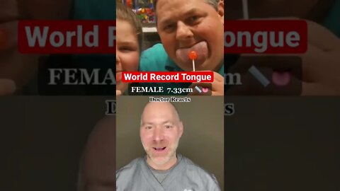 World Record Tongue 😝 #shorts