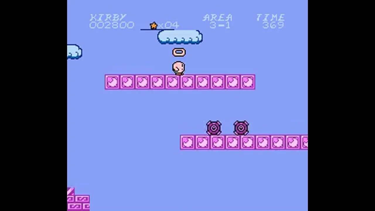 Trying out a ROM hack on Project Nested (1.4.2) w/ SNES9X - Kirby's Adventure 2