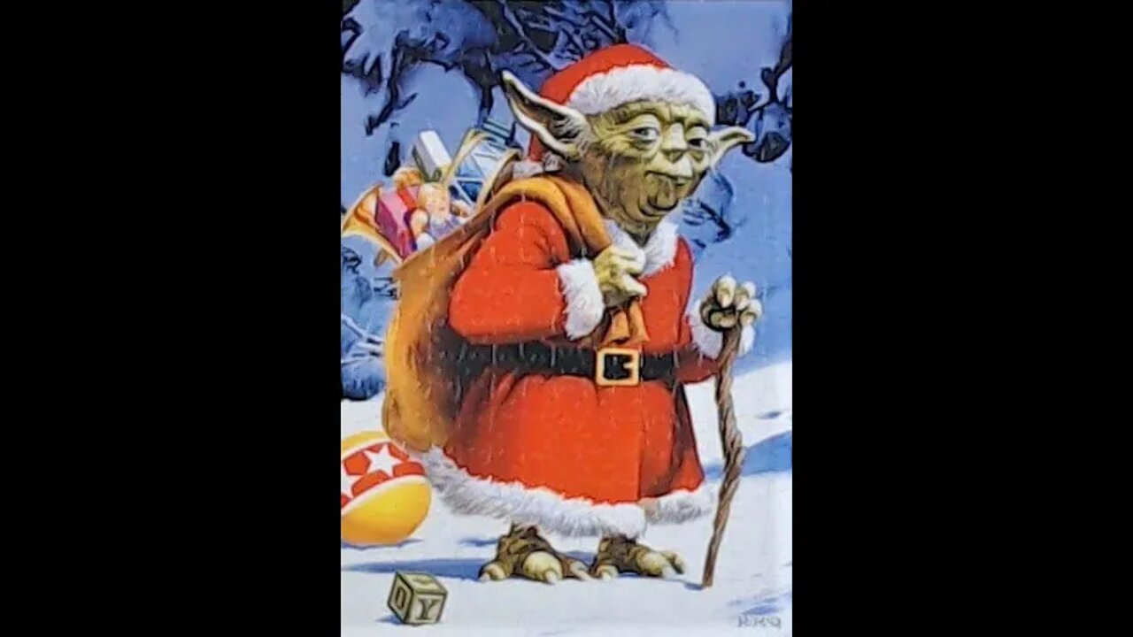 Holiday Yoda Jigsaw Puzzle Time Lapse