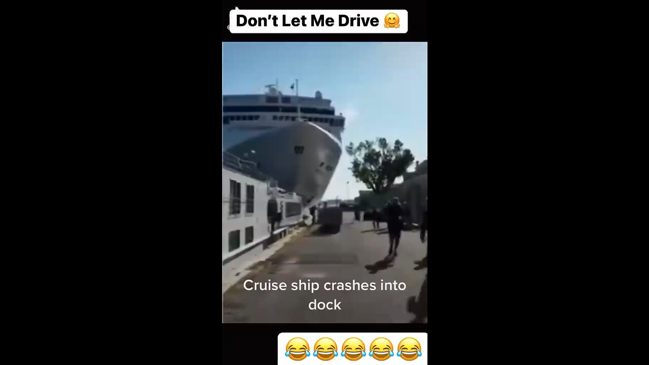 Ships Crashes Into The Dock