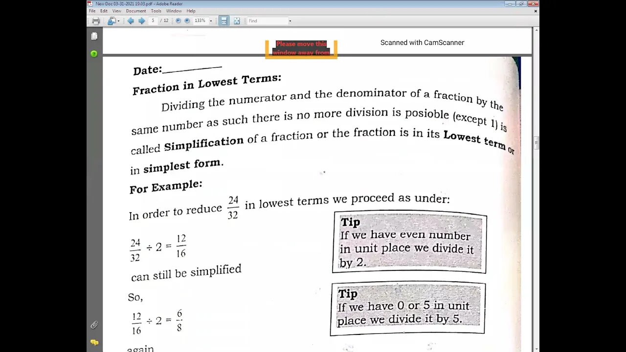 maths a calss 4 06 04 21