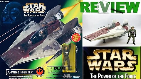 AMAZING STAR WARS POWER OF THE FORCE A-WING REVIEW