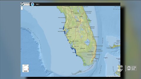 Tool to provide red tide conditions on individual beaches now operational