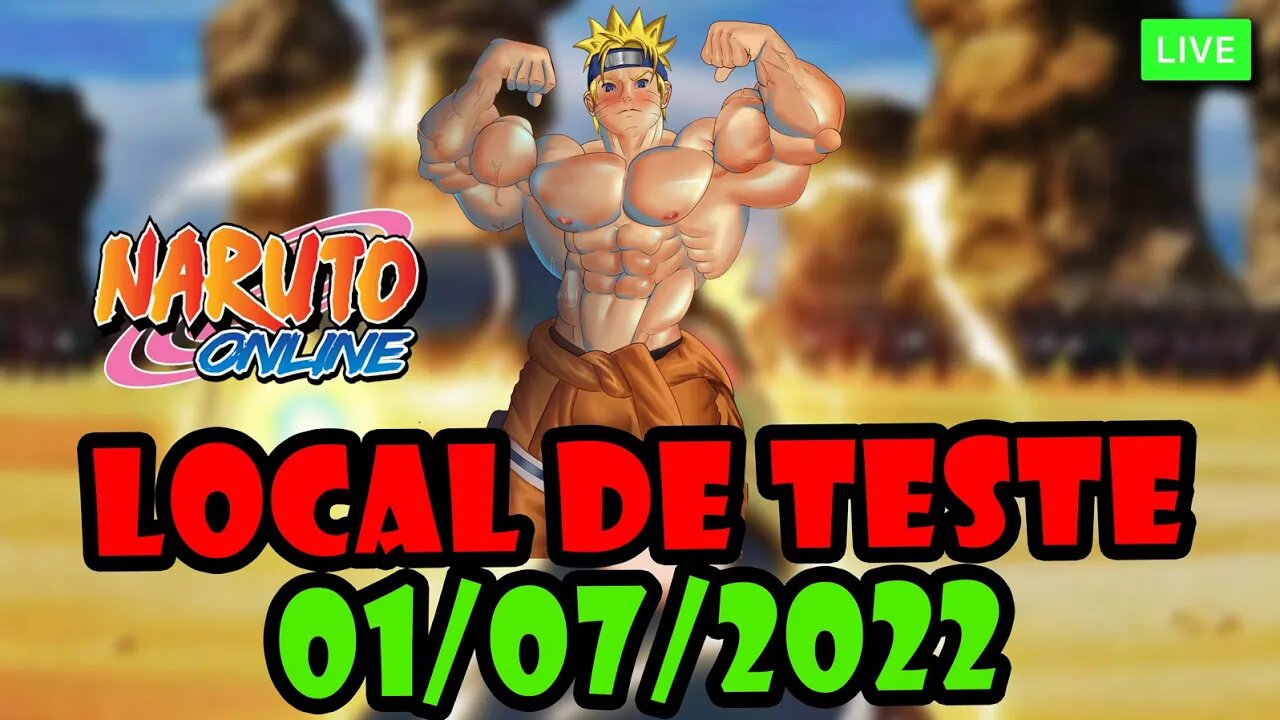 Shirai, Shin e GTT me amassaram no Local de Teste 01/07/2022 #localdeteste #narutoonline #gameplay