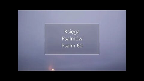 Księga Psalmów - Psalm 60