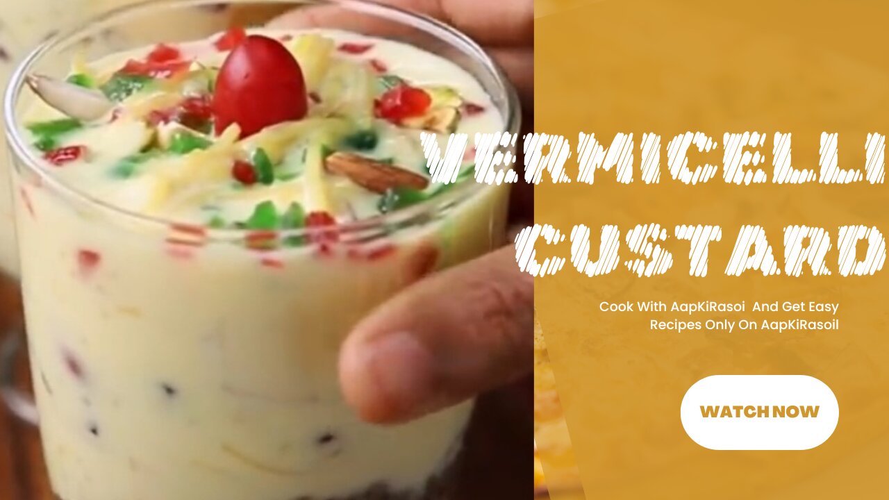 semiyan sweet recipes I vermicelli custard & caramel kheer recipe I semiya dessert recipe