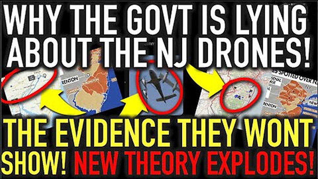 Why The Government's Lying About the NJ Drones The EVIDENCE They Won't Show! New Theory Goes Viral