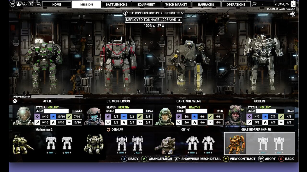 MW5: Mercs - Independent (Eyes of Democracy) Campaign - MONHEGAN - 295T