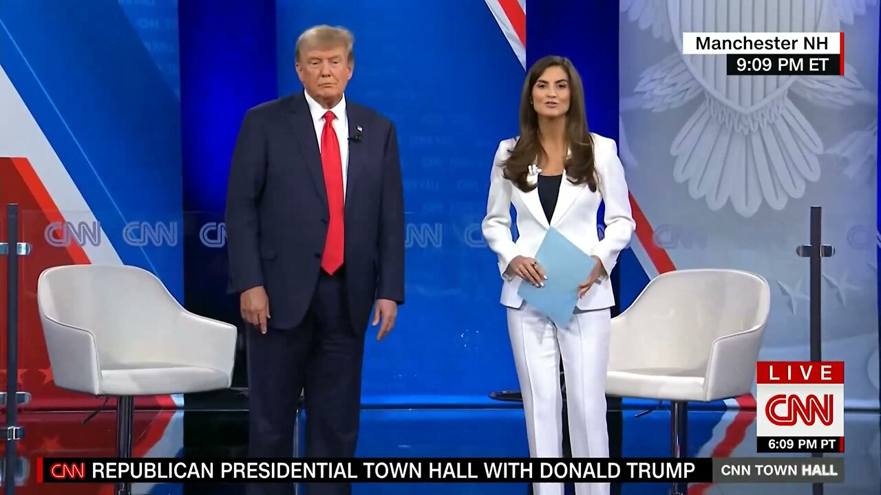 President Trump CNN Town Hall NH - 05/10/2023 Full Interview & Ad Free