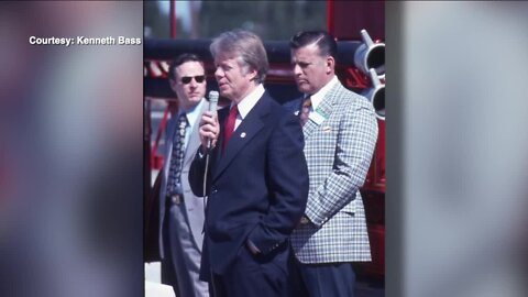 Retired Tampa firefighter remembers taking pictures of Jimmy Carter’s in 1976