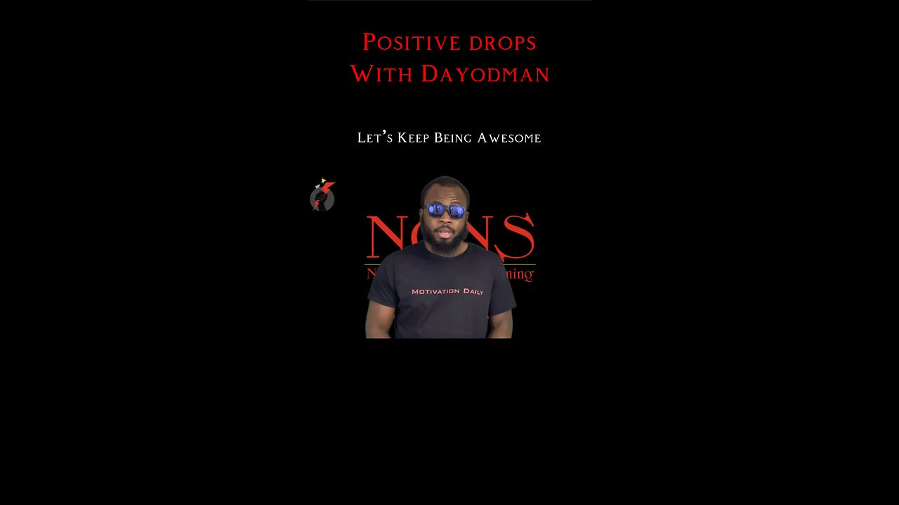 Let’s Keep Being Awesome #dayodman #motivation #eeyayyahh #motivationalspeaker #happy