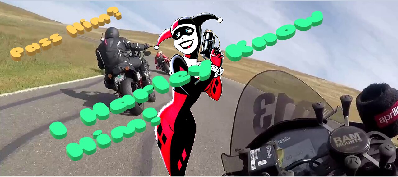 Harley gettin it, on #ThunderhillWest!