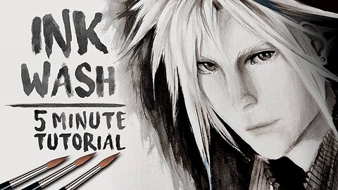 INK WASHING | 5 Minute Tutorial | DrawlikeaSir