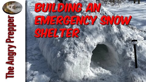 Building An Emergency Snow Shelter