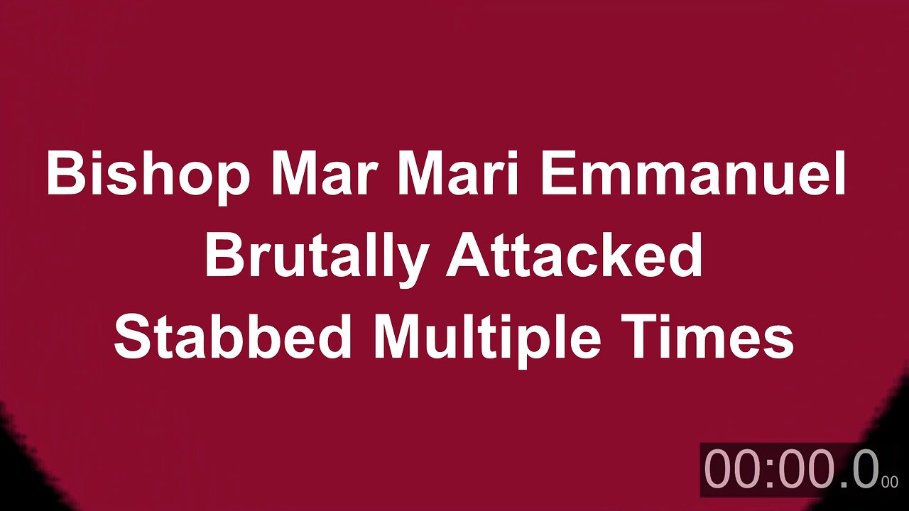 Bishop Mar Mari Emmanual Savagely Attacked