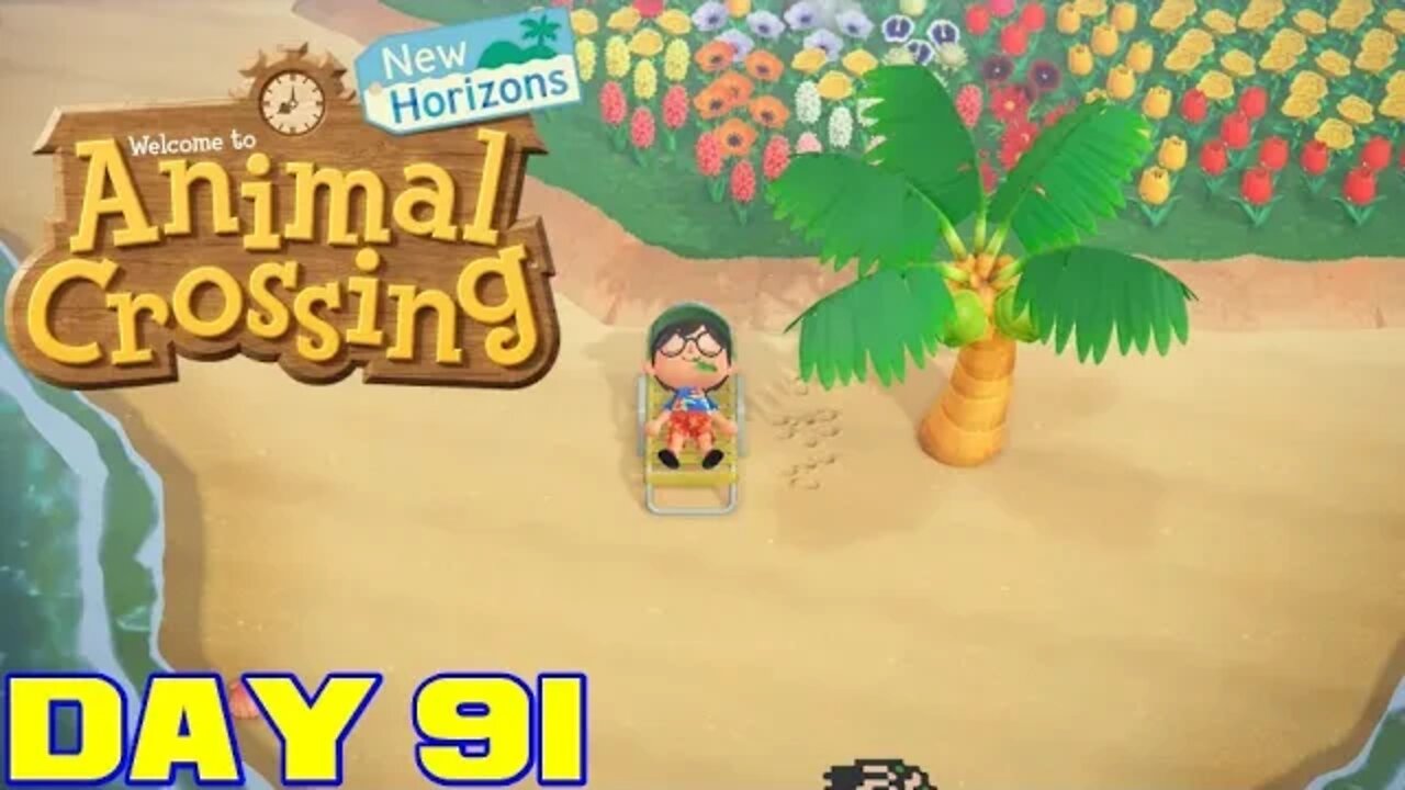 Animal Crossing: New Horizons Day 91 - Nintendo Switch Gameplay 😎Benjamillion