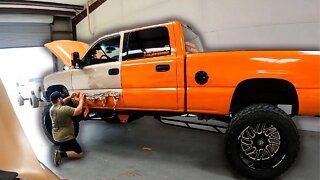 Had to Remove the General Lee Wrap on the Duramax