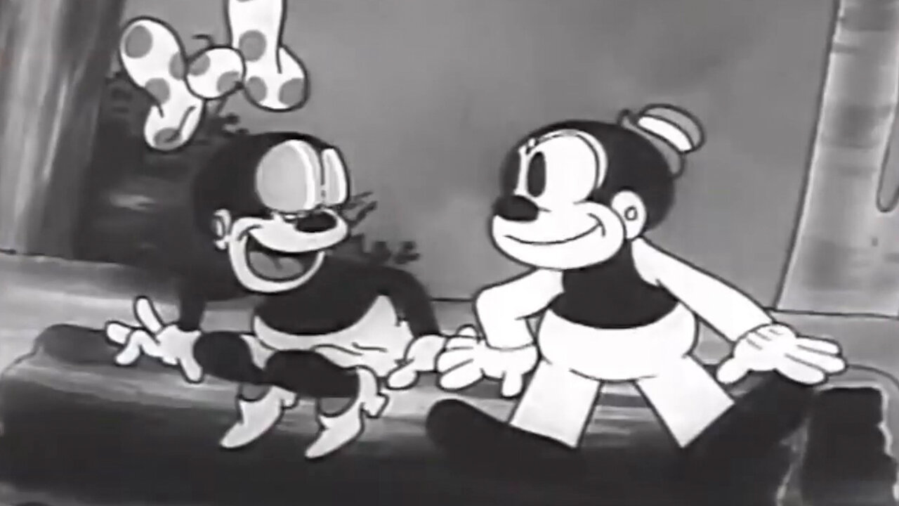 🍿 VINTAGE CARTOON | Bosko and Honey [1932]