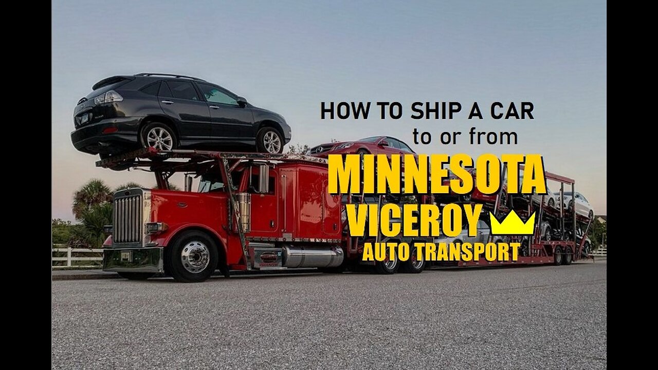 How to Ship a car to or from Minnesota