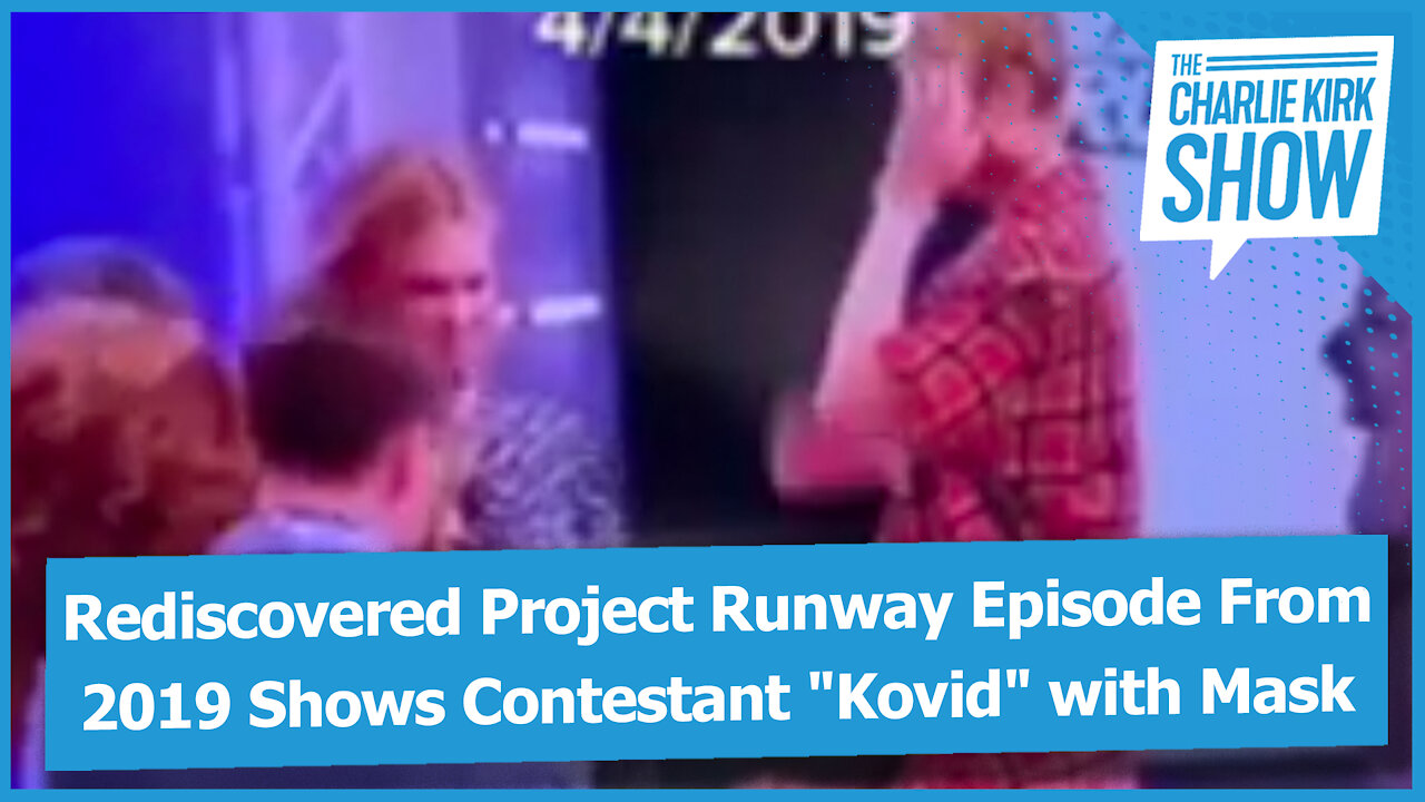 Rediscovered Project Runway Episode From 2019 Shows Contestant "Kovid" with Mask