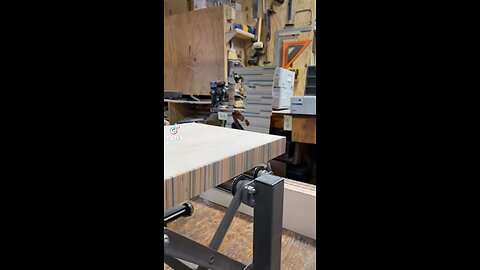 Making 12’ floating shelves from recycled skateboards and maple ✨ #recycledskateboards
