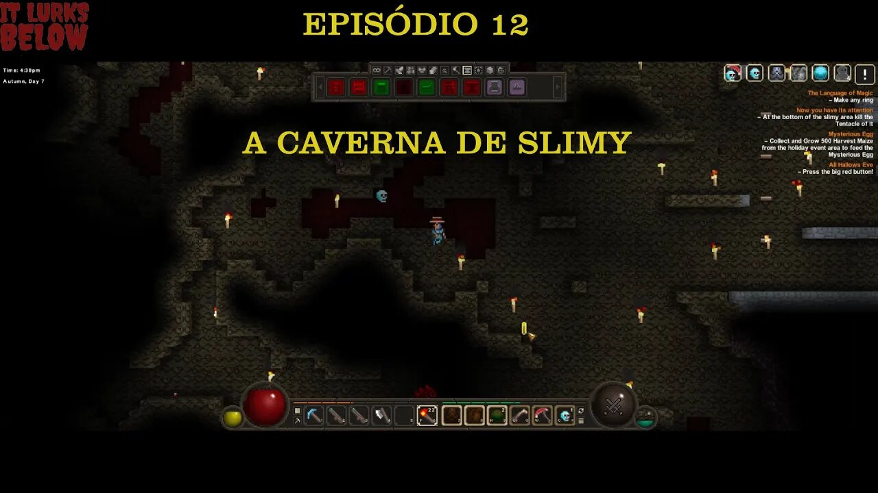 IT LURKS BELOW EP 12 A CAVERNA DE SLIMY