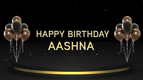 Wish you a very Happy Birthday Aashna