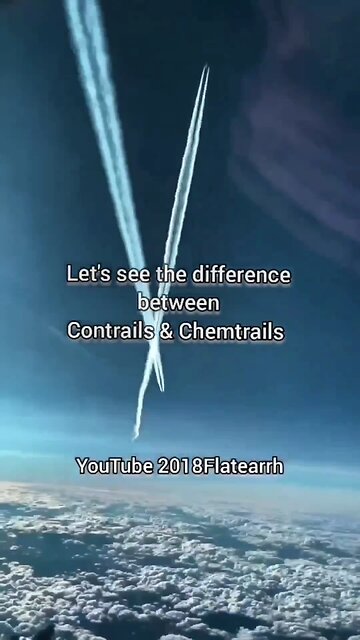 Chemtrails vs Contrails